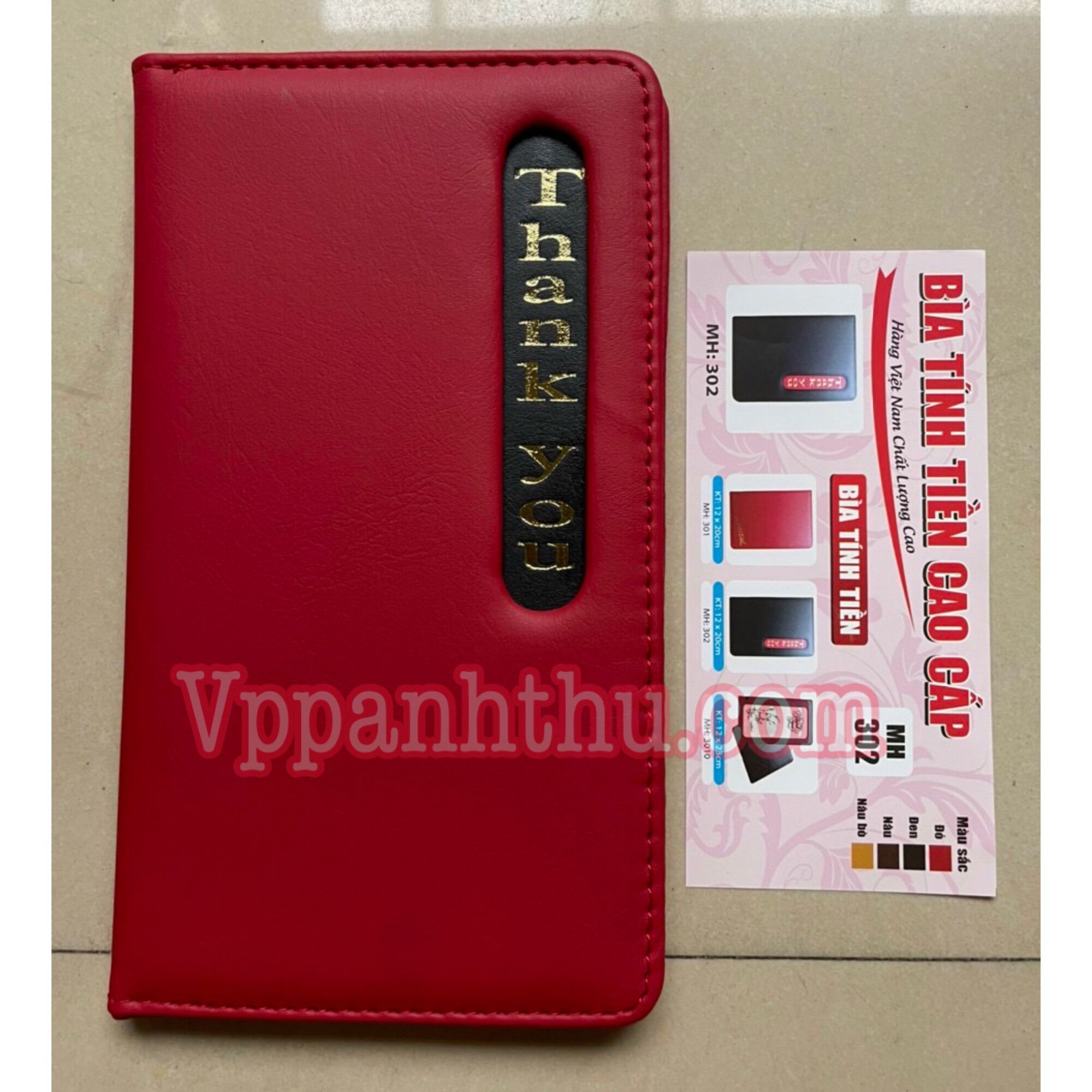 BÌA KẸP BILL TÍNH TIỀN - 302