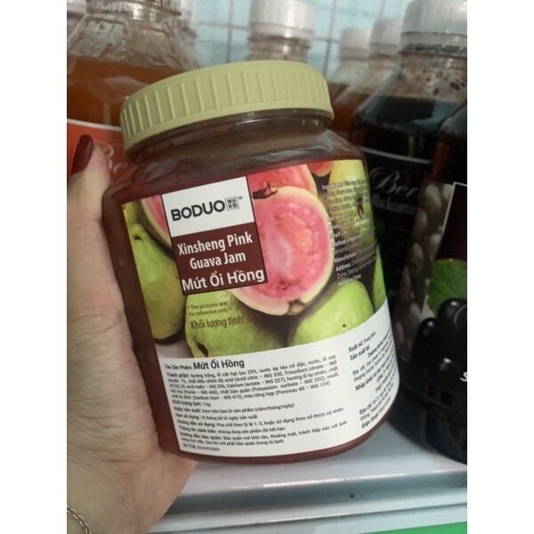 Boduo mứt ổi hồng 1kg