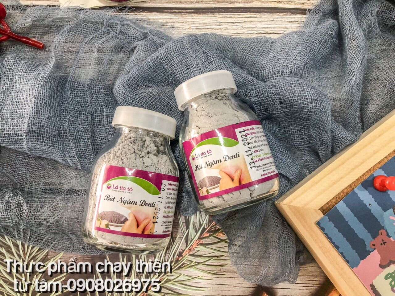 Bột Ngậm Denti 40G Lá Tía Tô