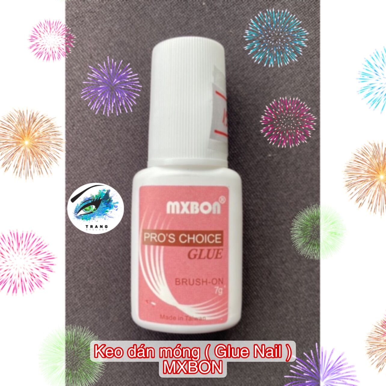 Keo dán móng giả, móng úp, móng tip 7g - Nail Glue