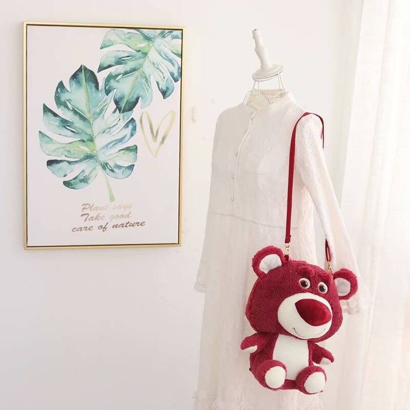 Ba Lô Đeo Vai Hình Gấu dâu