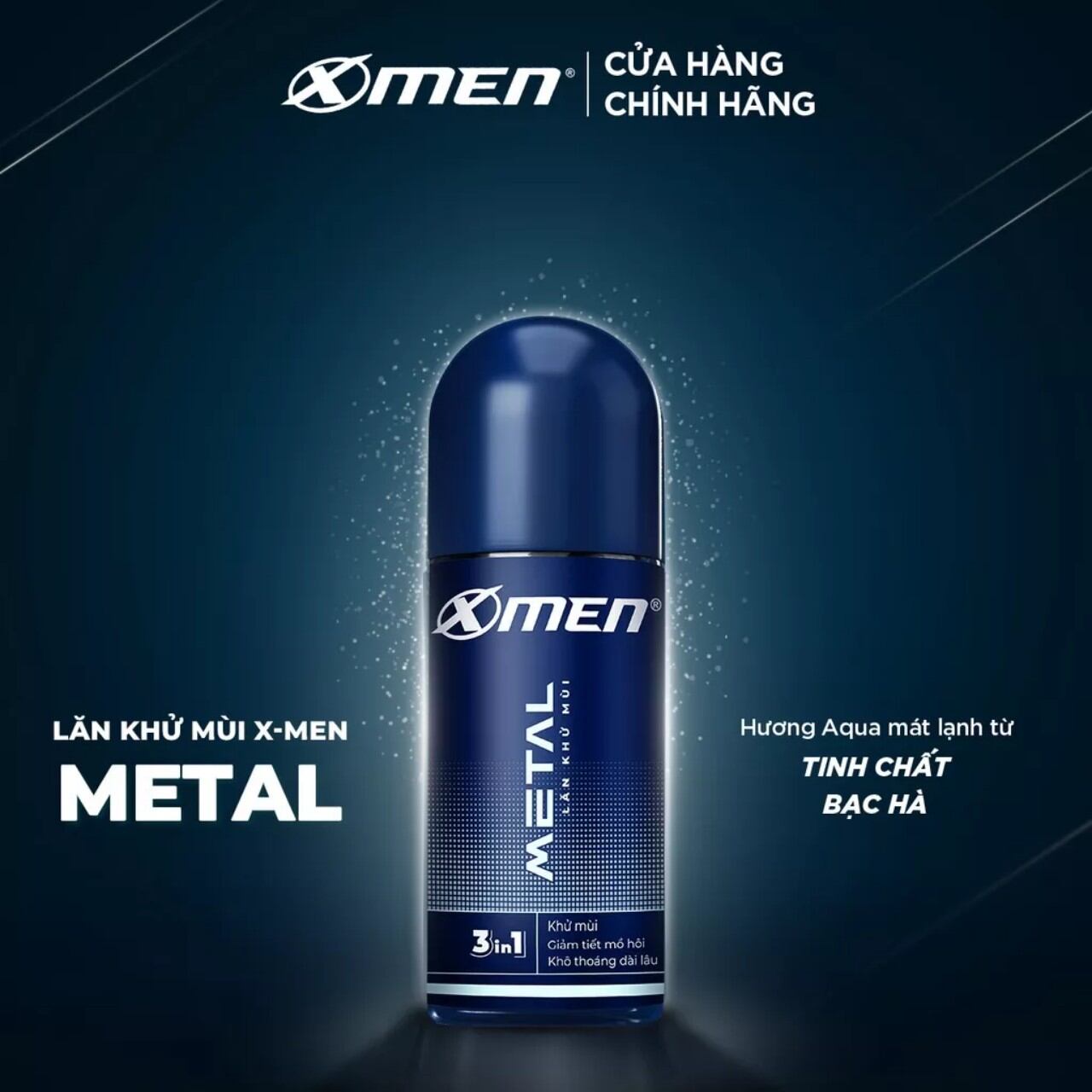 LĂN KHỬ MÙI XMEN 50ML.