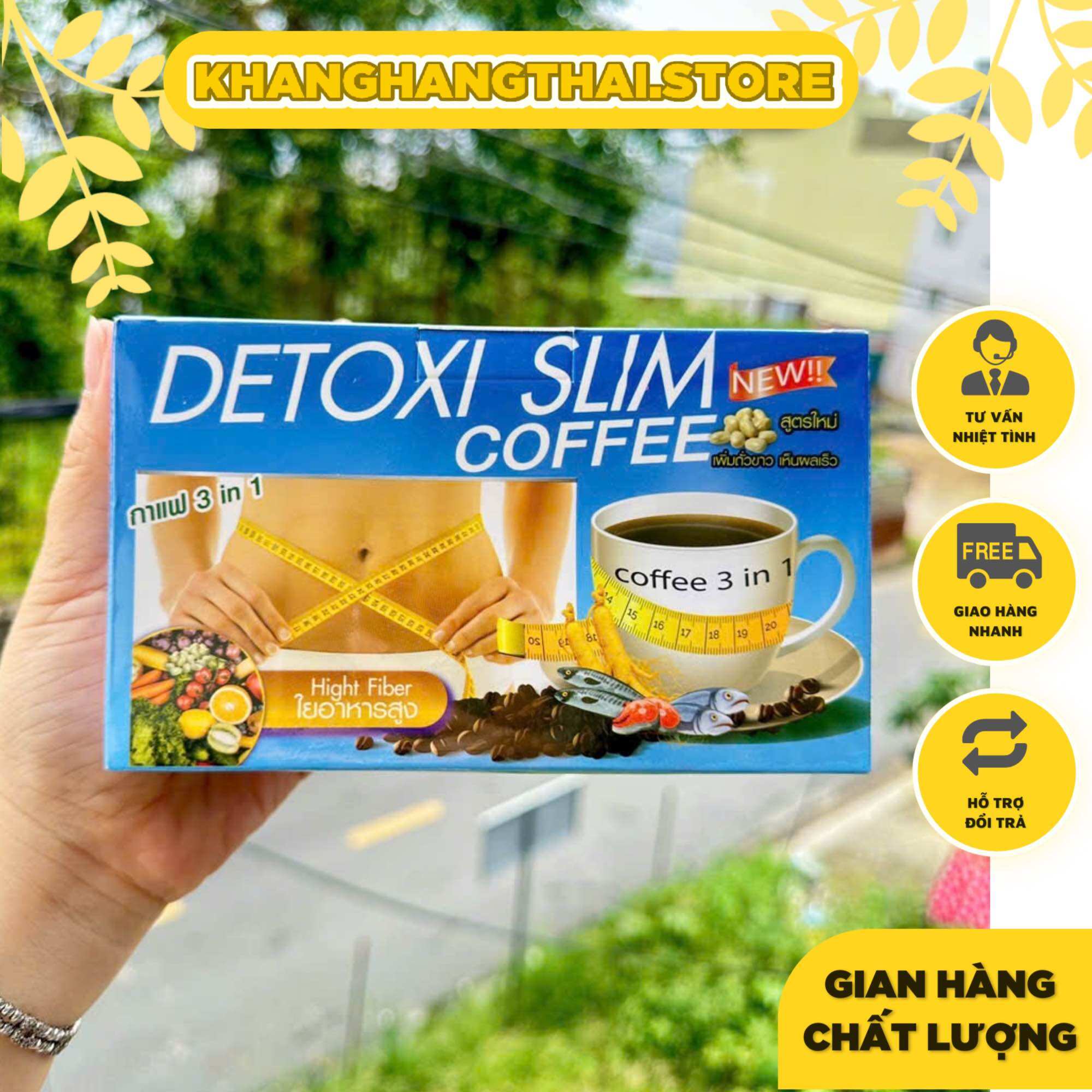 Cà phê detoxi nội địa thái lan