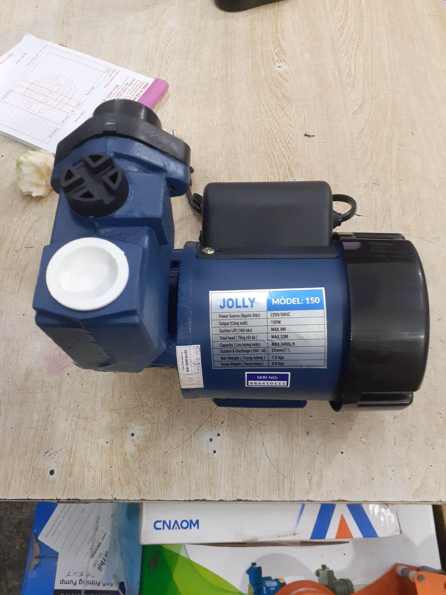 Máy bơm chân không jolly 150w