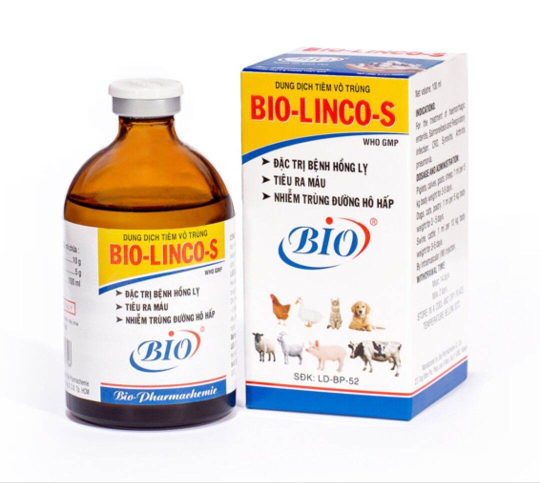 Bio linco s 100ml khò khè