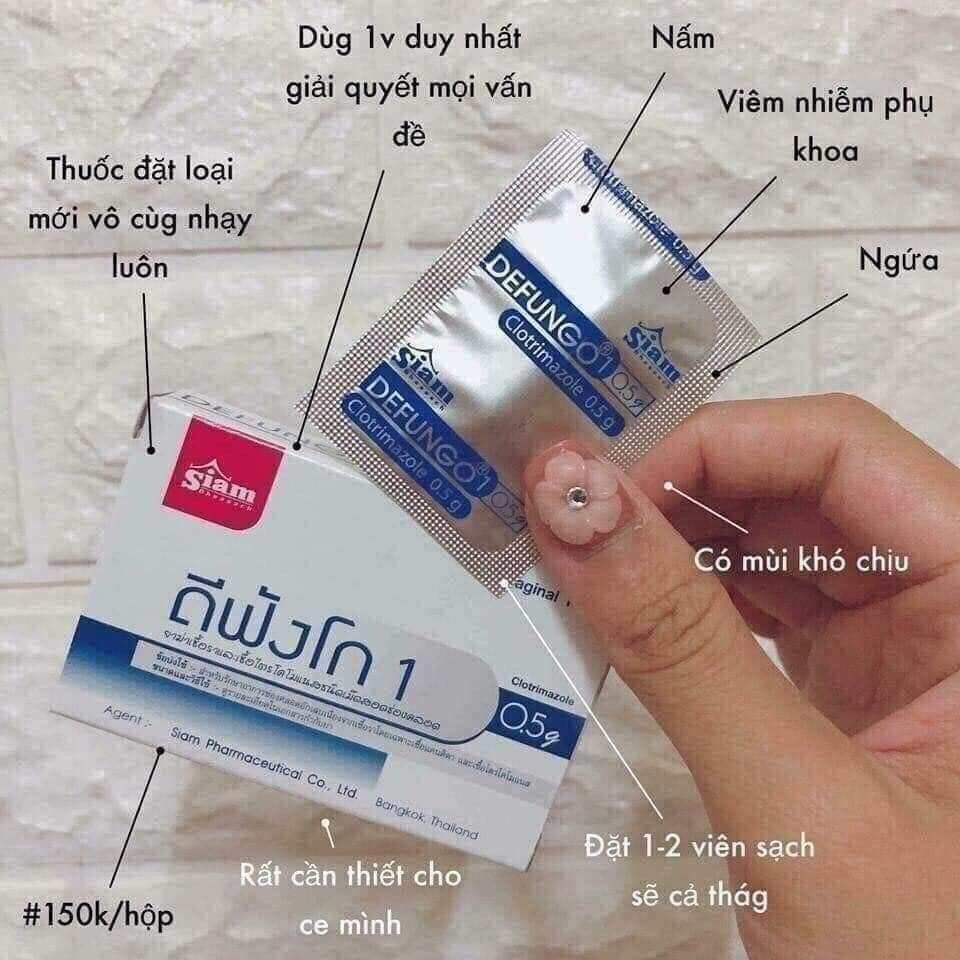 Viên Đặt Phụ Khoa Defungo Thái Lan