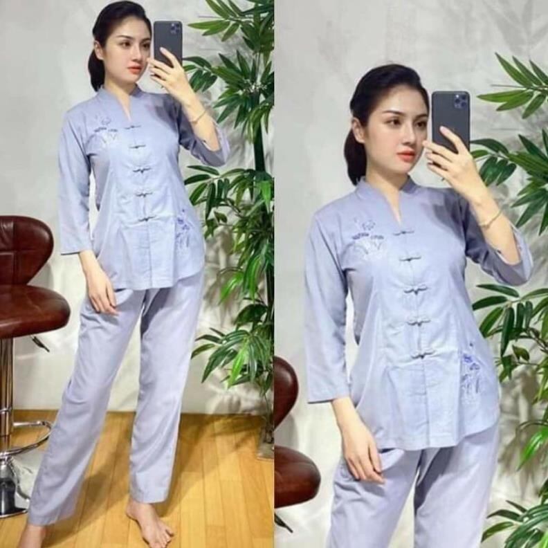 ĐỒ LAM ĐI CHÙA - MẪU NỮ BÀ LAI TIM LOẠI 1