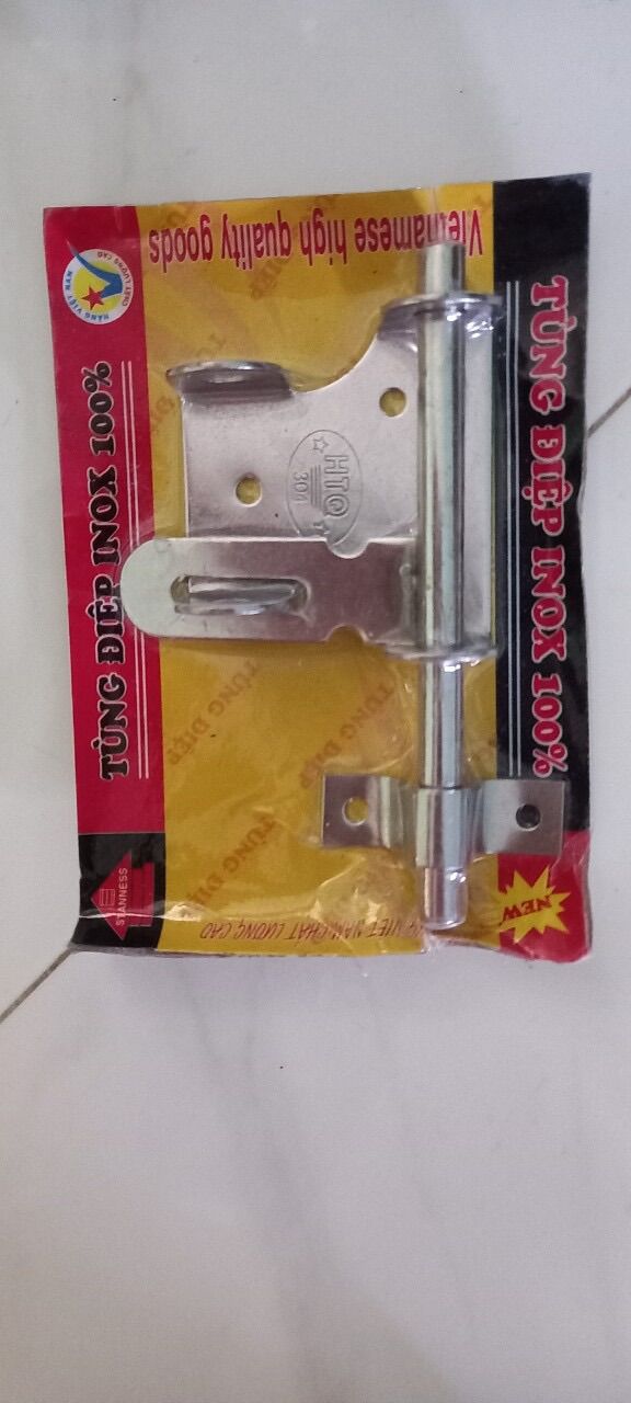 Chốt ngang khóa cửa inox 304