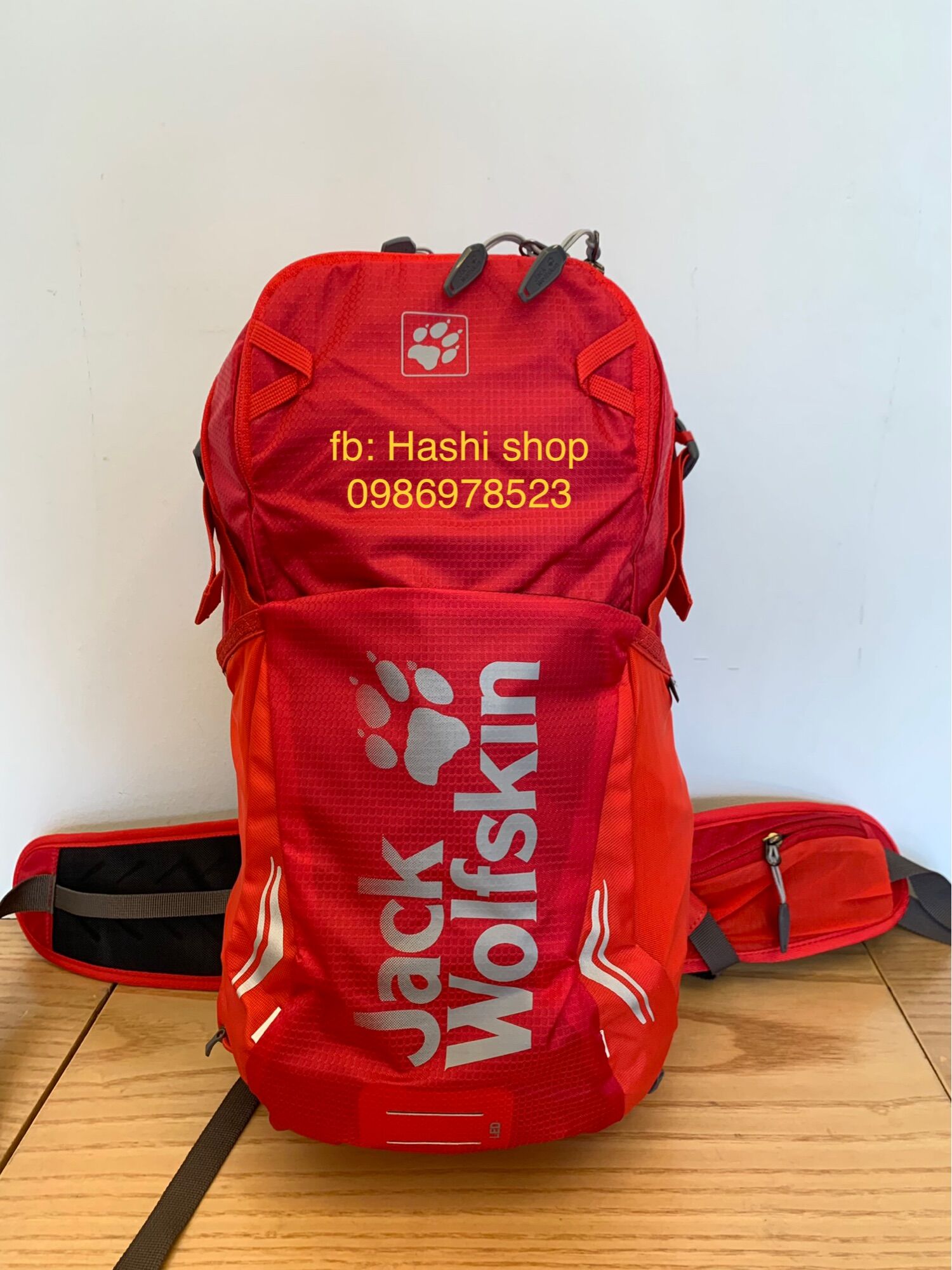 Balo leo núi, dã ngoại Jack wolfskin moab jam 18l