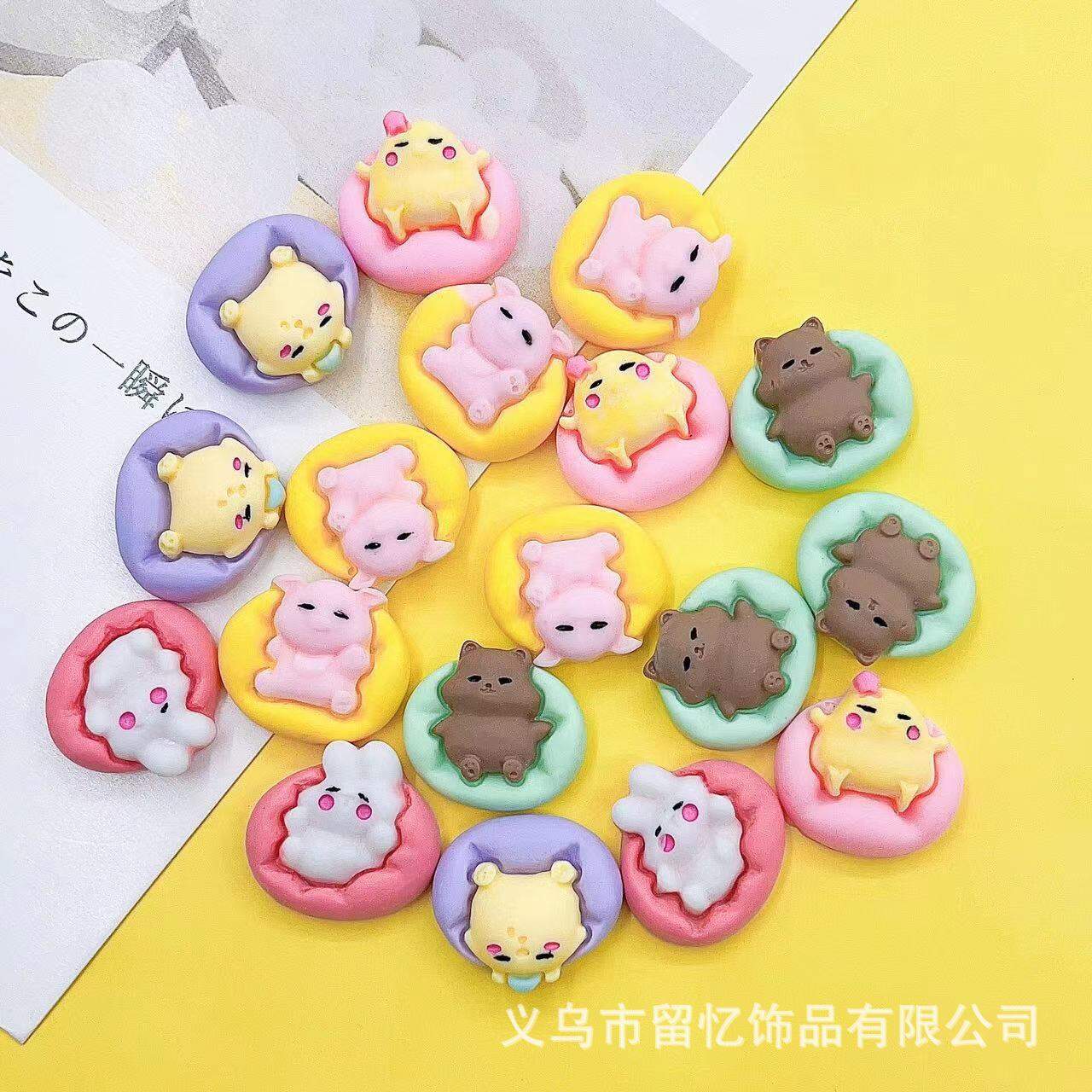 Set 100 charm nhiều mẫu xinh dùng làm phụ kiện handmade, trang trí, dán ốp lưng đt,..