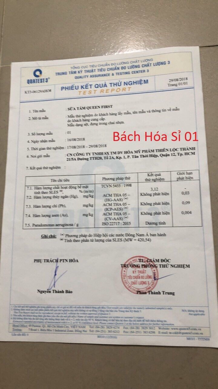 Dầu gội bồ kết sả chanh 800ml