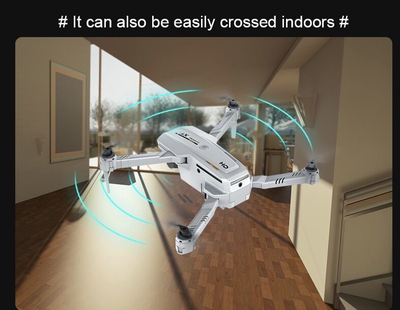 Flycam XT1 cảm biến vật cản, có 2 camera 4k,pin trâu