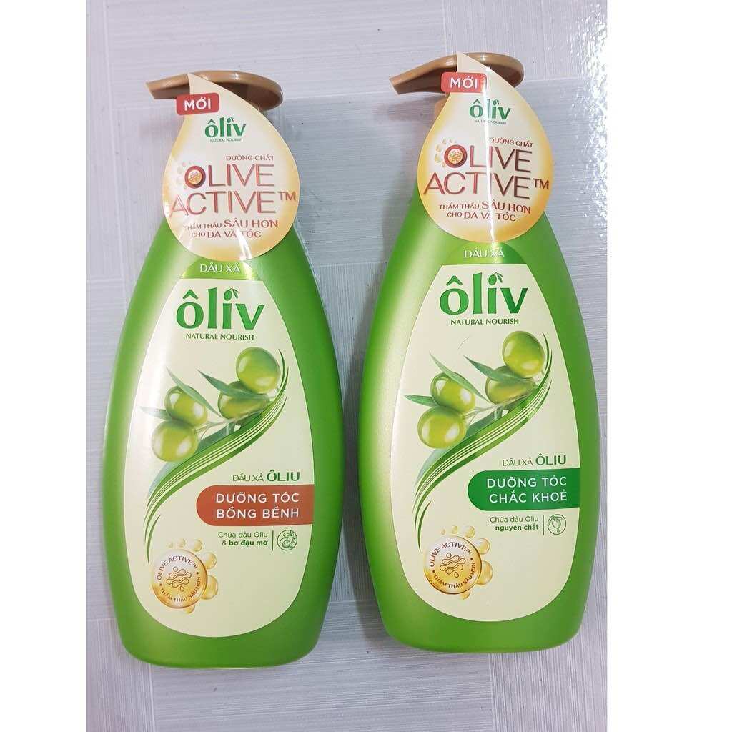 Dầu xả dưỡng tóc oliv de provence 650ml chai to
