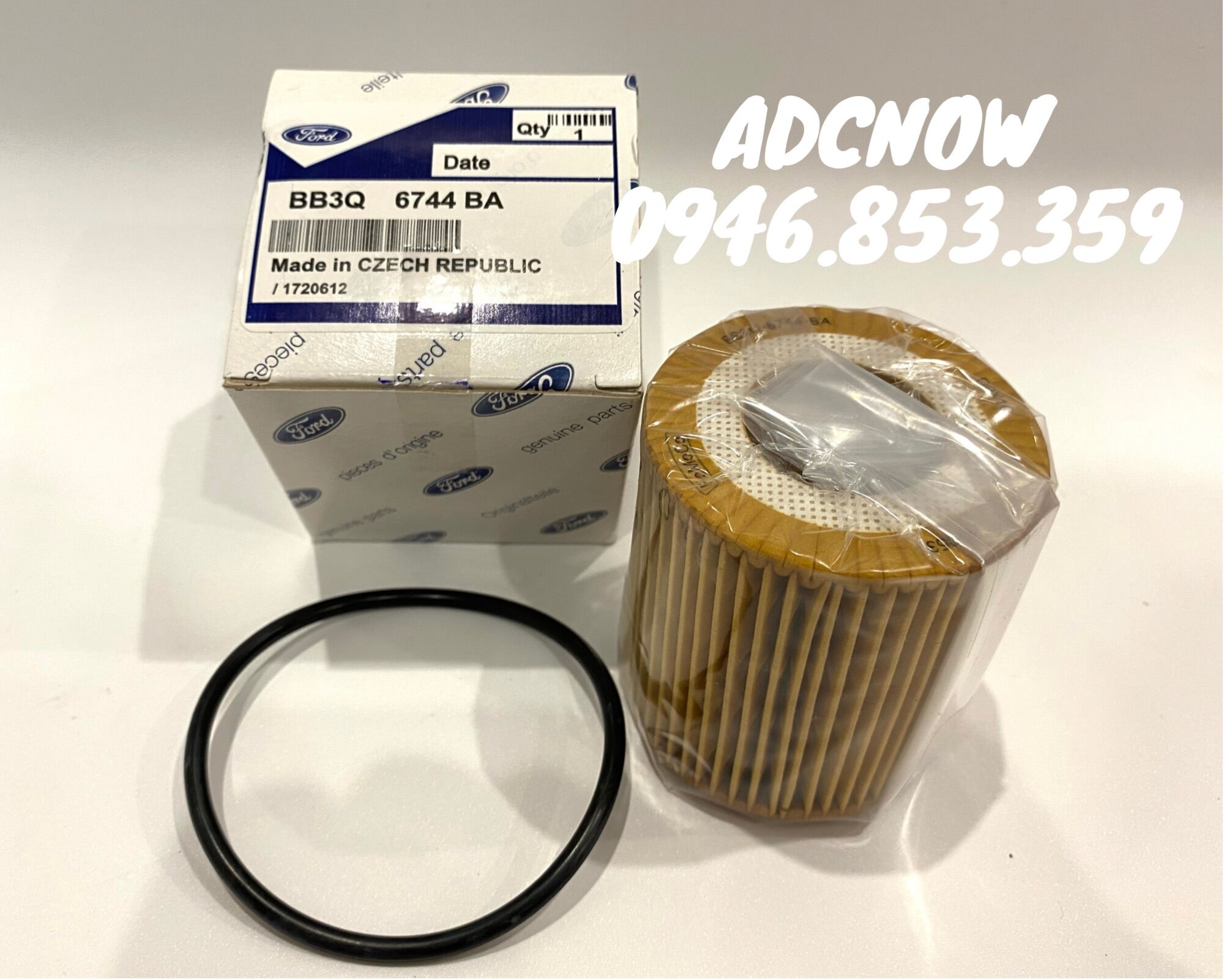 Lọc nhớt / lọc dầu động cơ ford ranger, ranger raptor, mazda bt50 mã bb3q6744ba