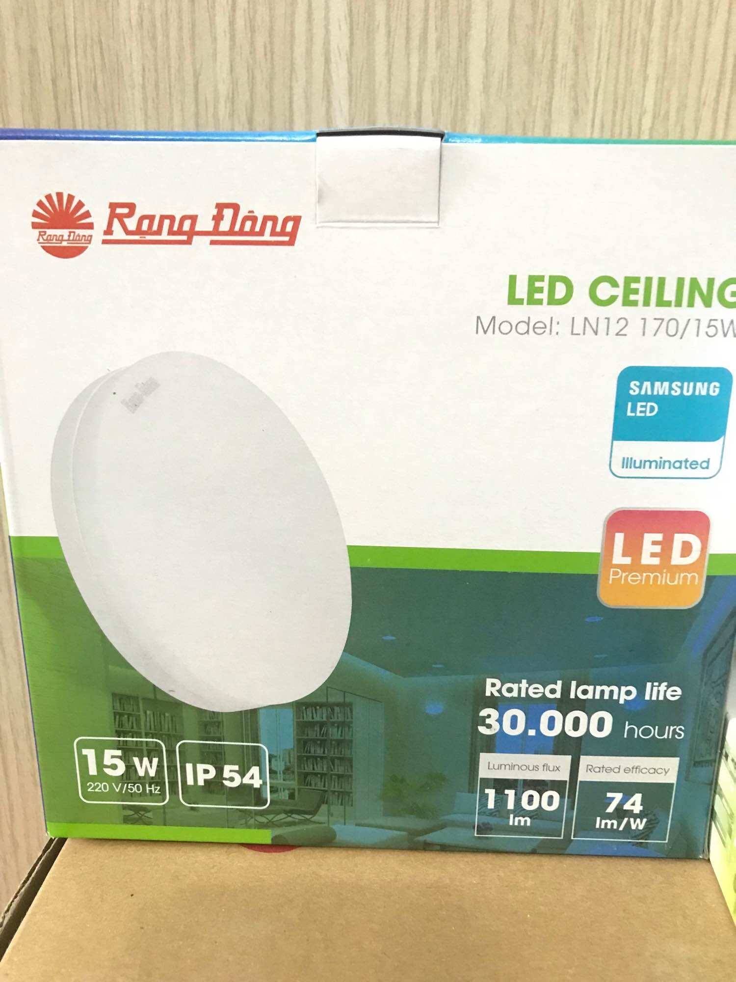 Bóng đèn ốp trần 15w Rạng Đông