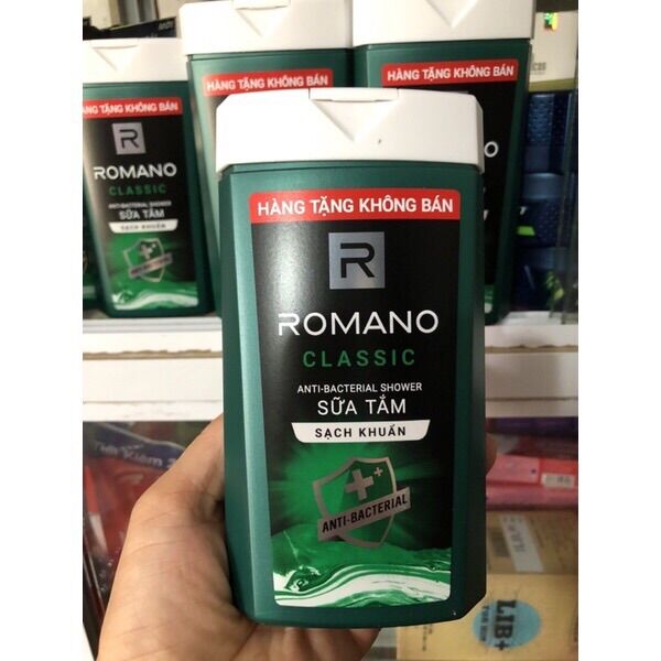 Sữa tắm cao cấp nam romano 150g