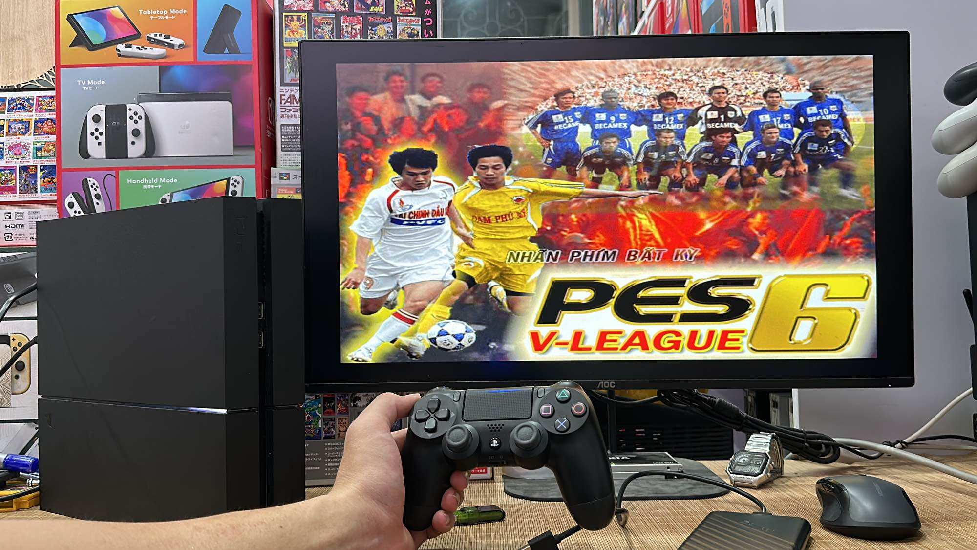 Máy chơi Game PS4 hack Full Game 1TB