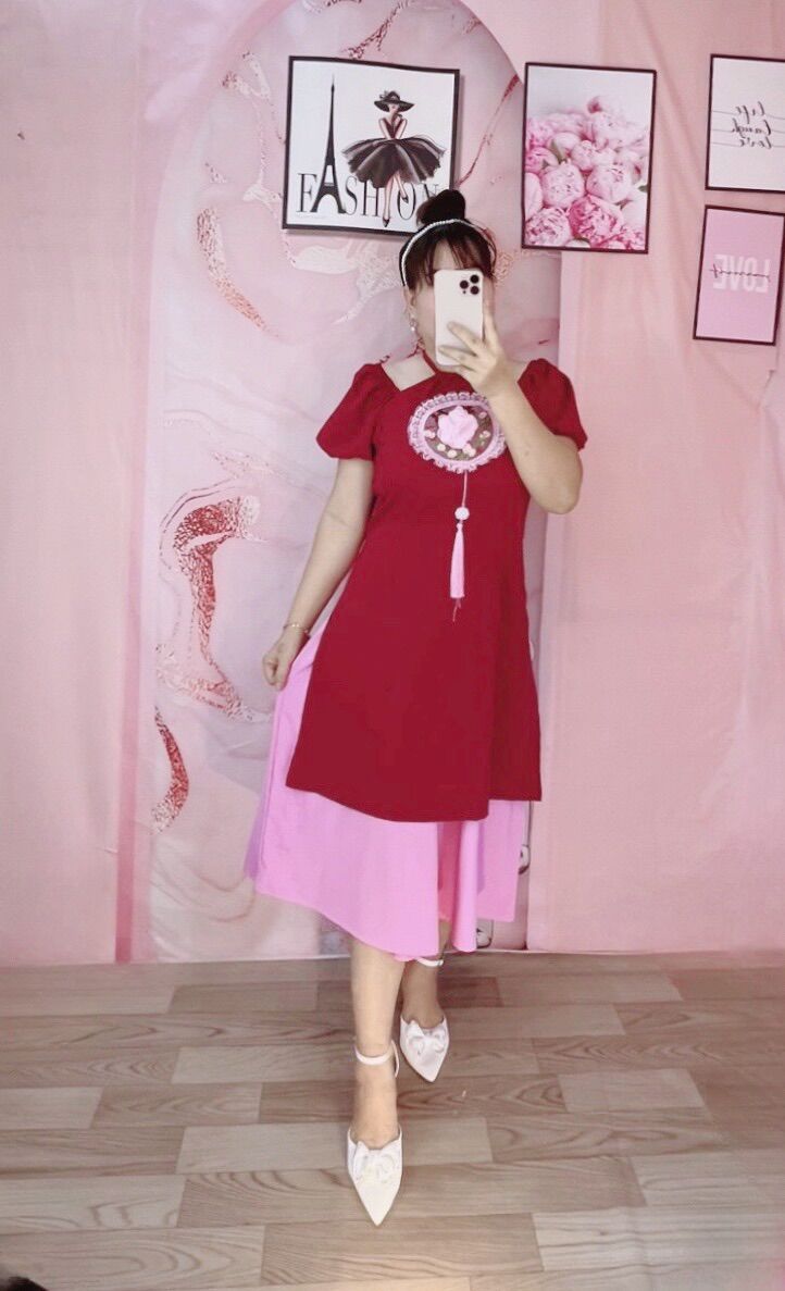 Áo dài cách tân Bigsize 60kg đến 95kg