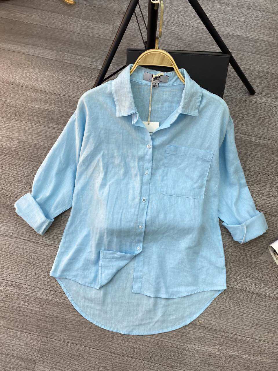 SOMI BASIC Trơn Chất linen _ĐÃ XỬ LÝ ĐỘ RÚT (45-75kg)