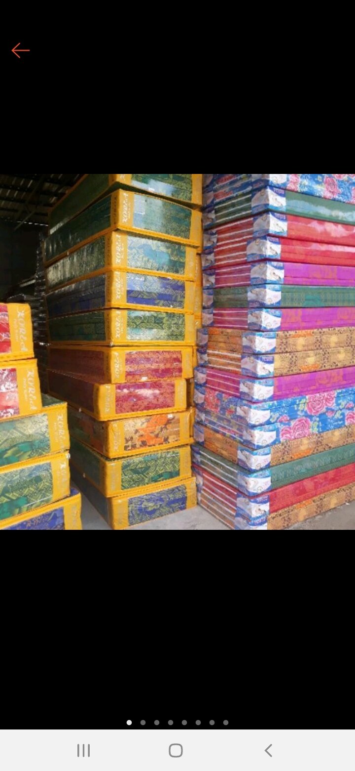 Nệm bông ép dày 3 phân gấp 3 nhiều size lựa chọn cao cấp