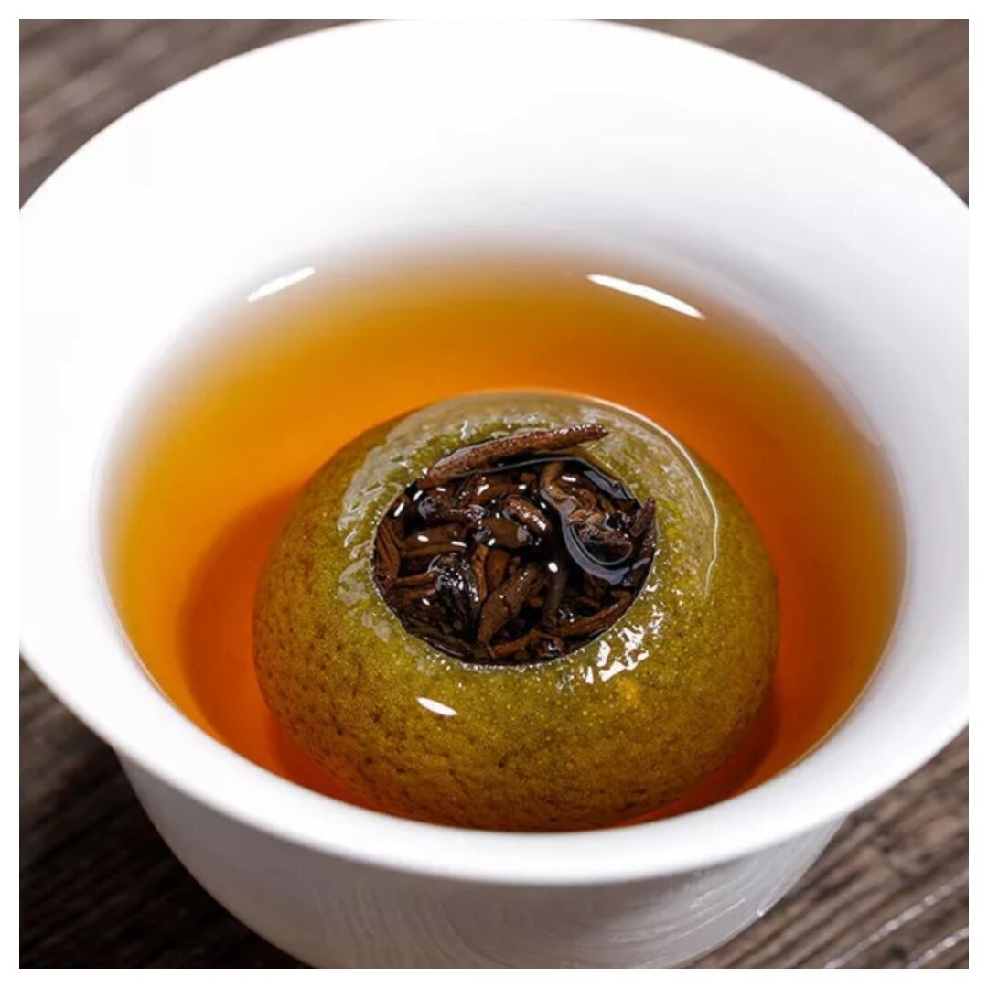 Trà Phổ nhĩ quýt xanh (1 viên)