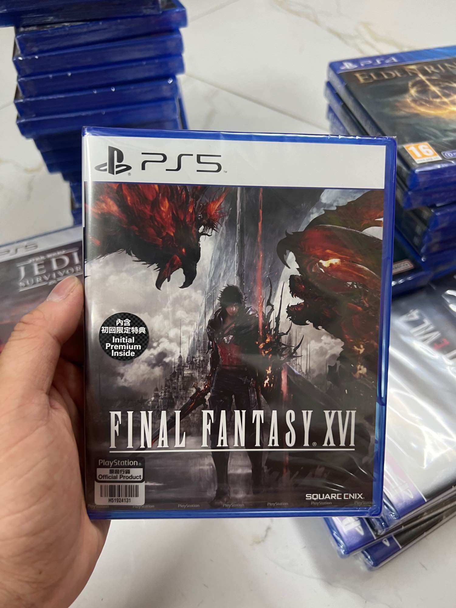 Ps5 Game Disc: Final Fantasy Xvi (16)