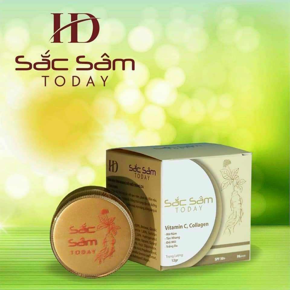 Kem sắc sâm today nám tàn nhang đồi mồi 12g