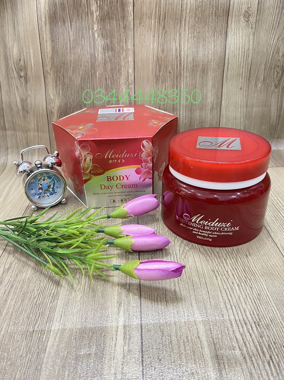 Kem body Meiduzi siêu trắng chính hãng ( đỏ )