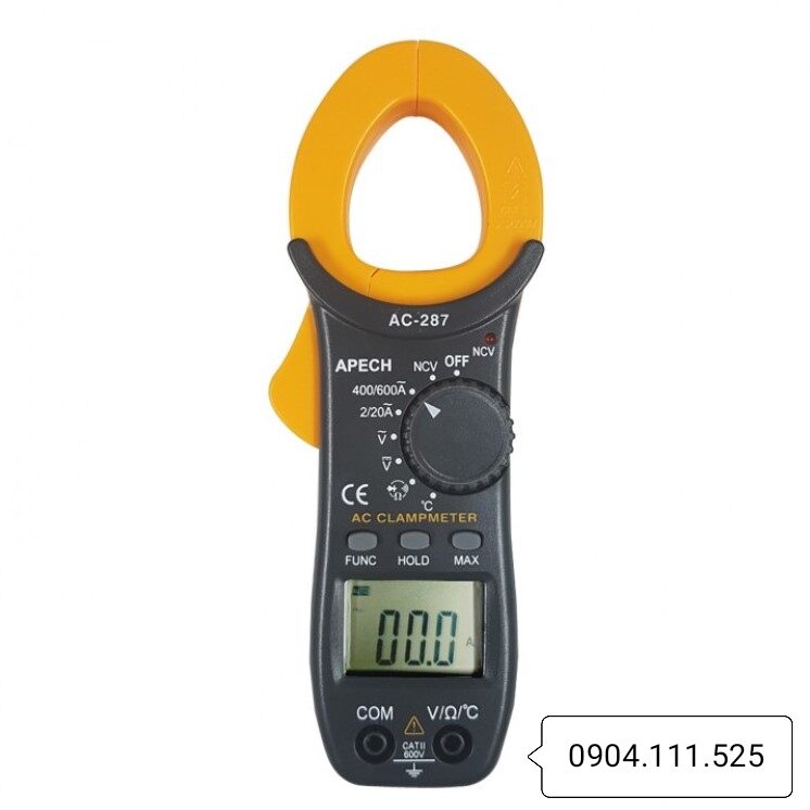 HCMAmpe kìm hiển thị số AC APECH AC-287 600A