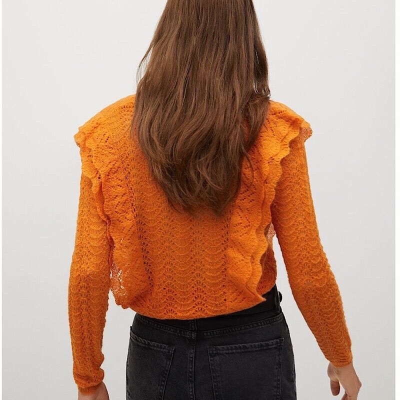 [Mango Auth] Áo Len Dệt Kim Cao Cấp Mango
