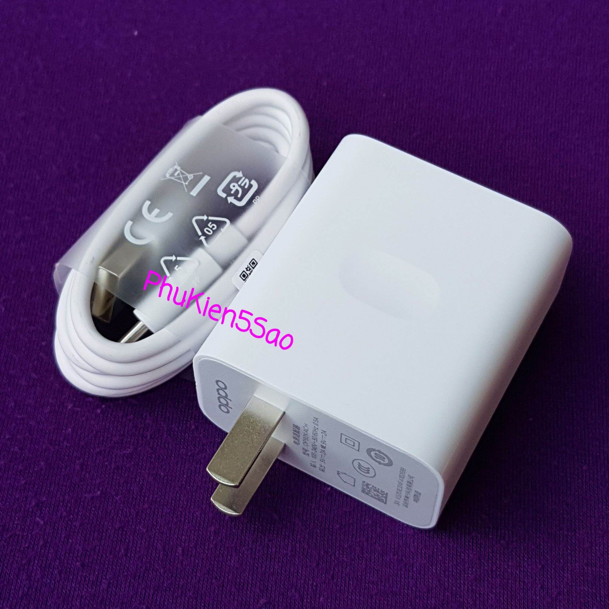 Sạc nhanh 18w oppo a52, a53, a54, a55, a74, a92, a93,mtb pad air...mới 100%