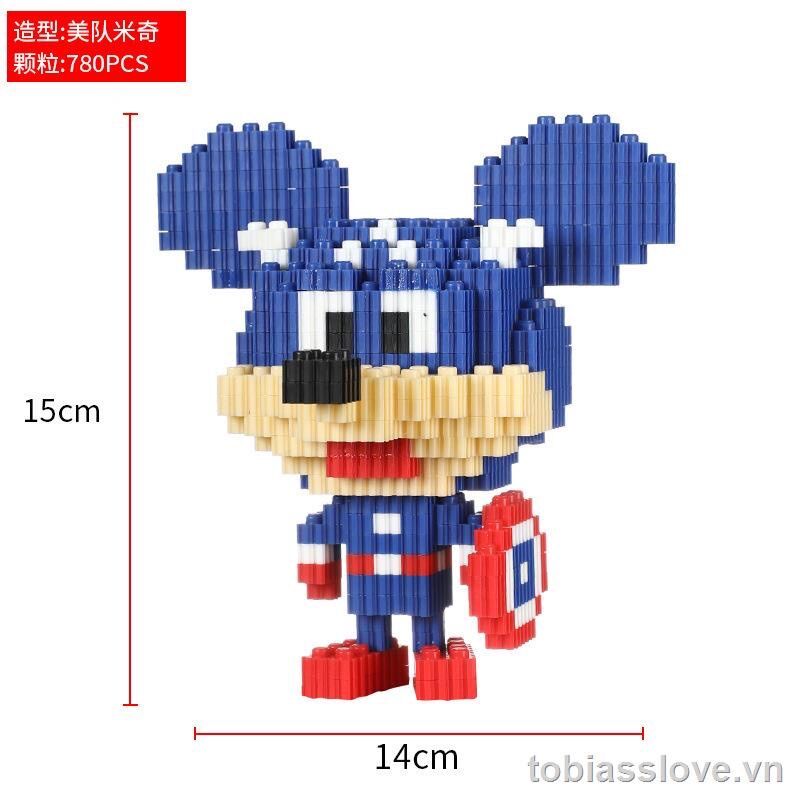Lego lắp ráp 3d  siêu anh hùng vui nhộn