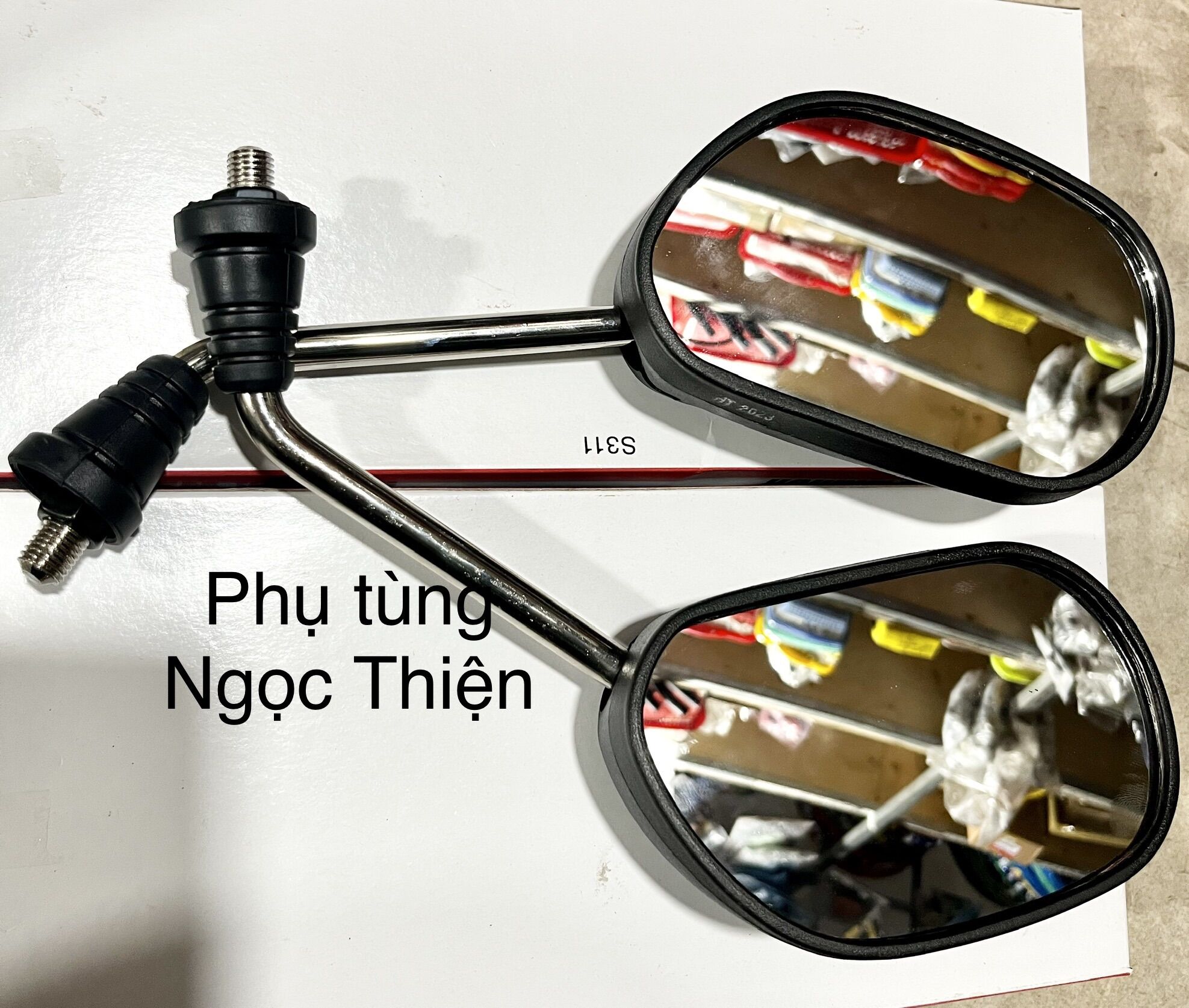 Kính chiếu hậu Spark chân xi