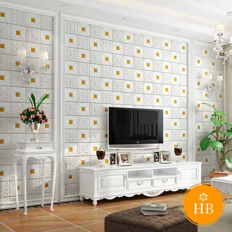 Combo 50 tấm xop dan tuong hoa van 70x70