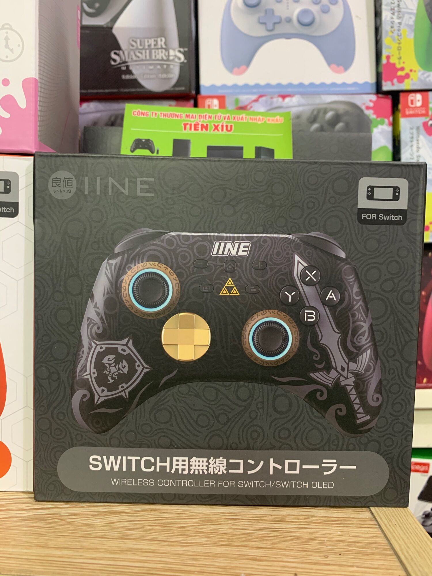 Tay cầm Pro Controller cho Nintendo Switch PC Laptop hàng thường (Not Ori ginal) pro black ,Xeblade , Monster Hunter , Splastoon 2 3 pro controller