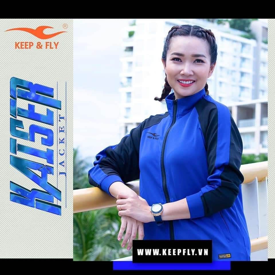 [CHÍNH HÃNG] ÁO KHOÁC THỂ THAO NAM NỮ KAISER KEEP&FLY CHẤT THUN CO DÃN