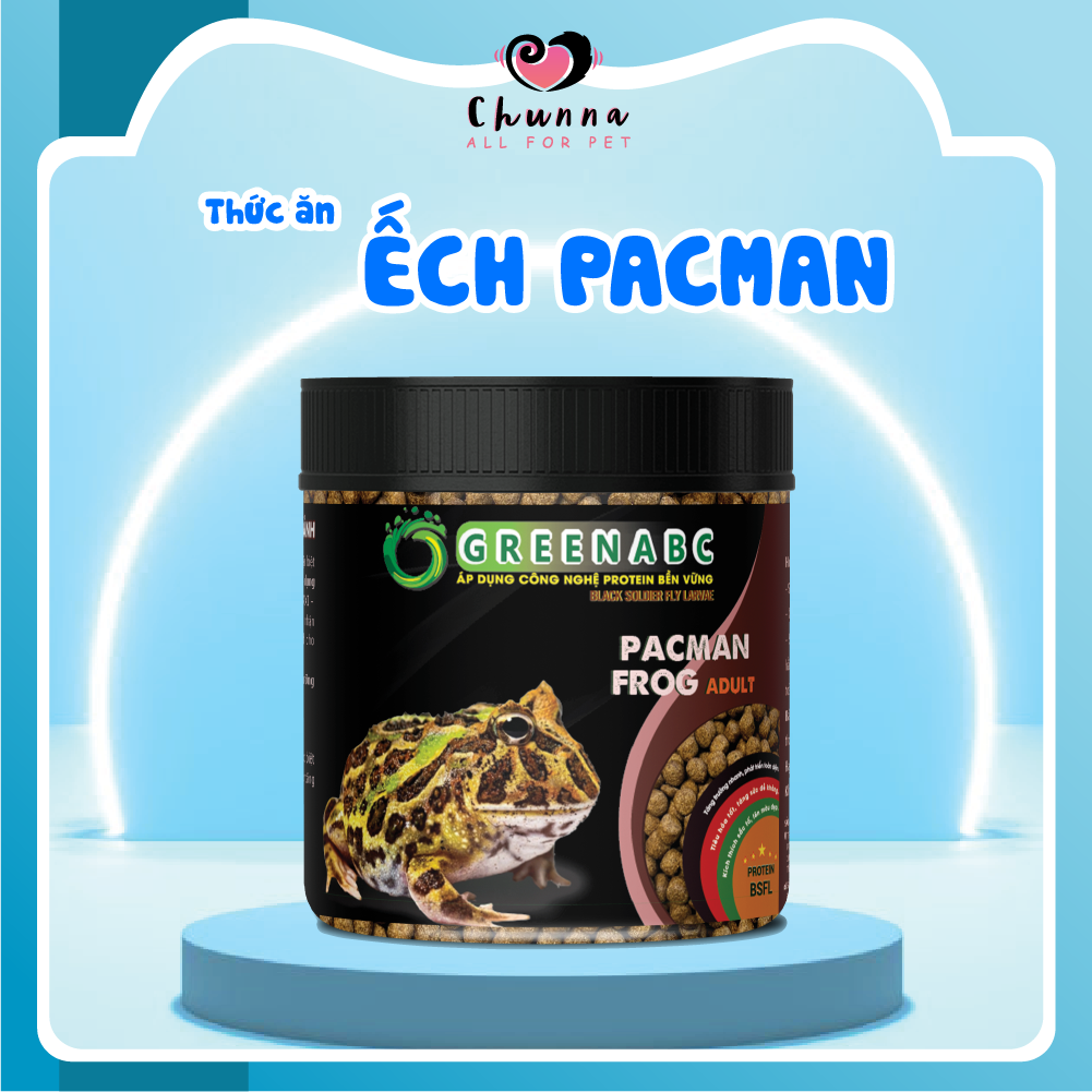 Thức ăn ẾCH PACMAN - Pacman Frog