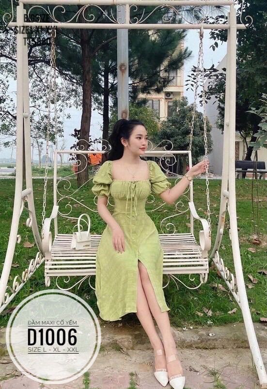 Bigsize 60- 90kg ĐẦM MAXI CỒ YẾM