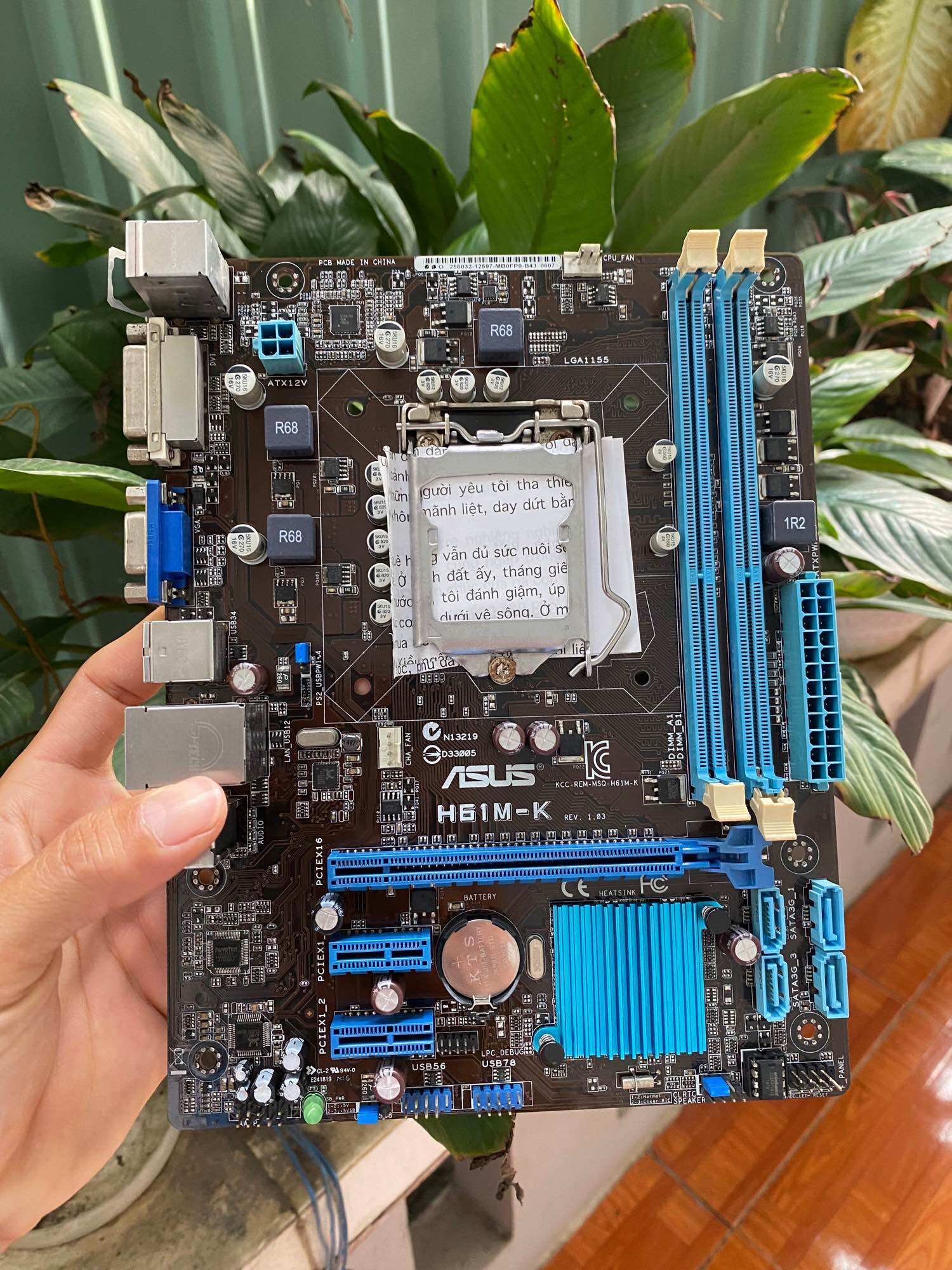 Combo H61 - I3 2xxx- Ram 8g