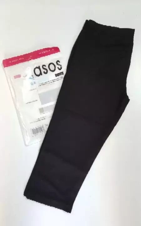 Quần legging lửng nữ nâng mông 2 túi trước