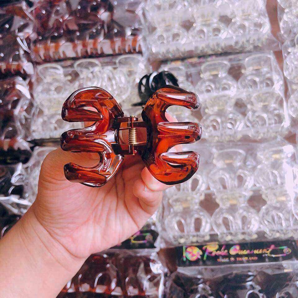 Kẹp tóc càng cua thái lan ( màu ngẩu nhiên)