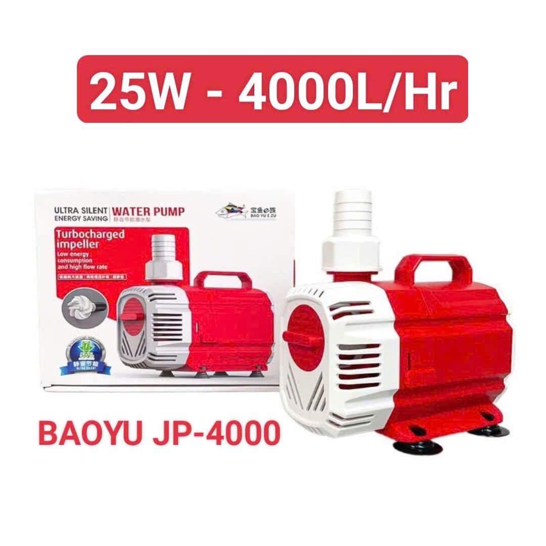 BƠM BỂ CÁ BAOYU JP 4000 (25W - 4000L/Hr) cao cấp Tiết kiệm điện