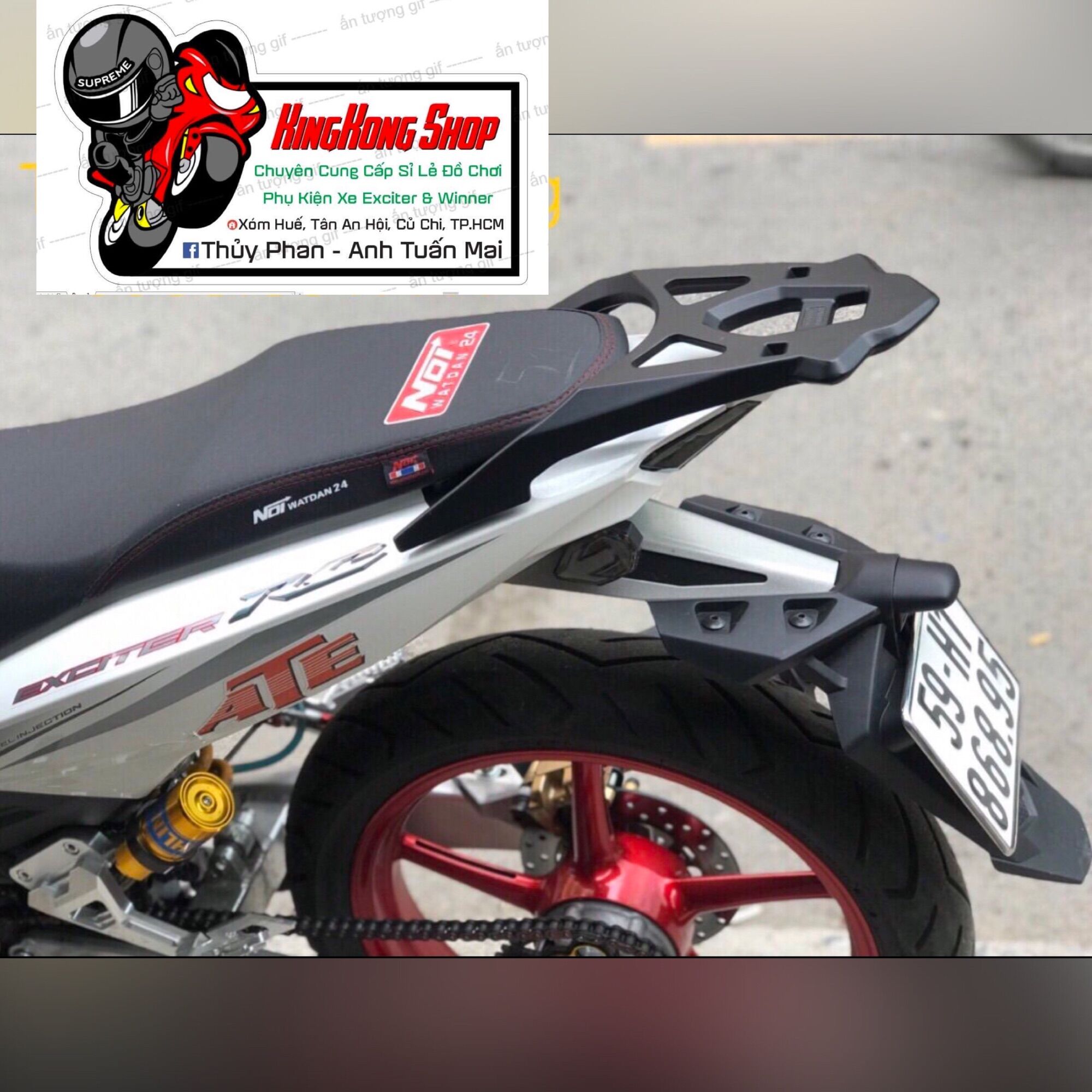 Cảng nhôm đúc exciter 150