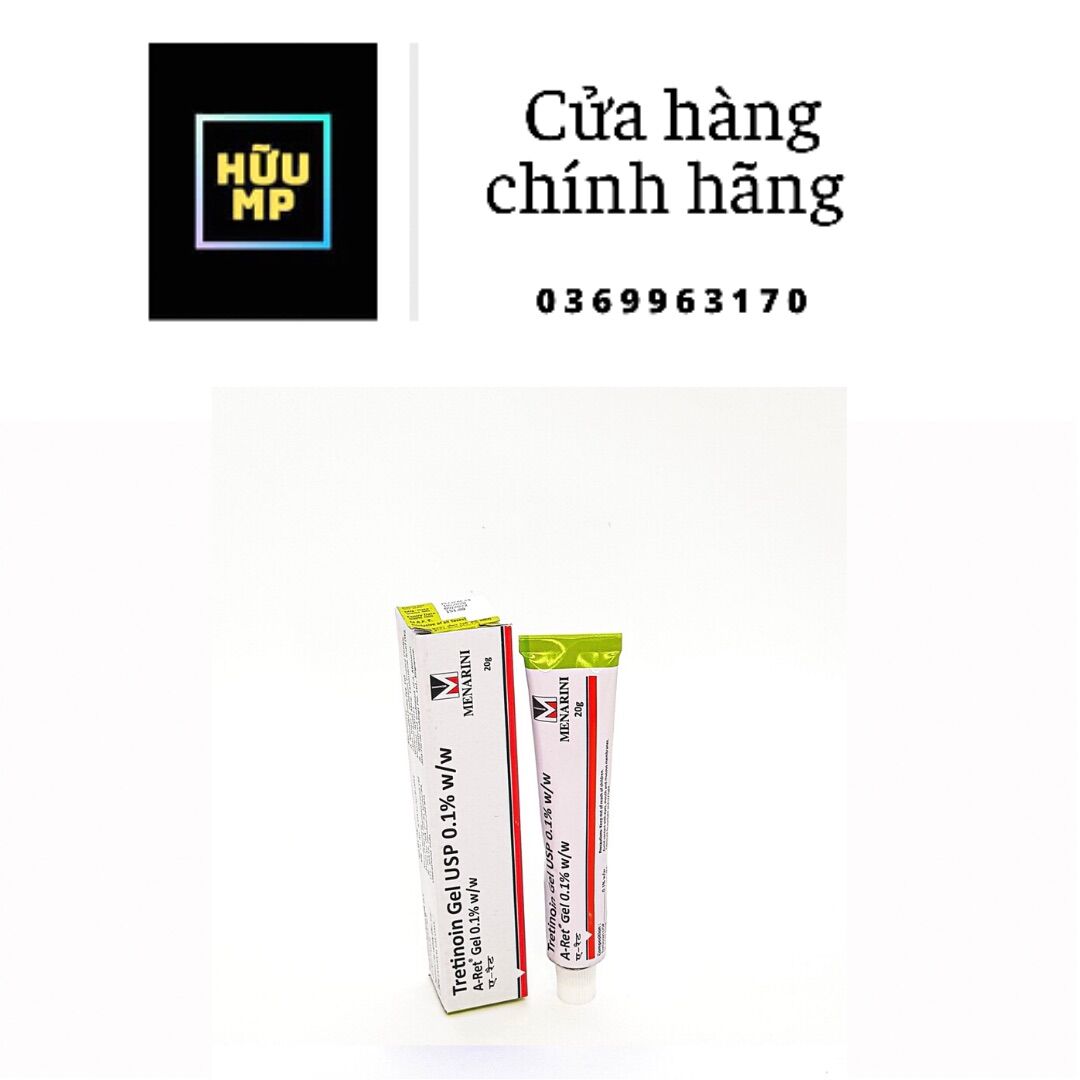 Tretinoin aret Tretinoin Gel USP Aret - Giảm mụn, mờ thâm nám, chống lão hóa 0.1%