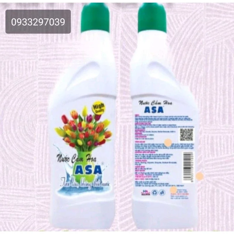 Nước cắm hoa asa 400ml chai lớn