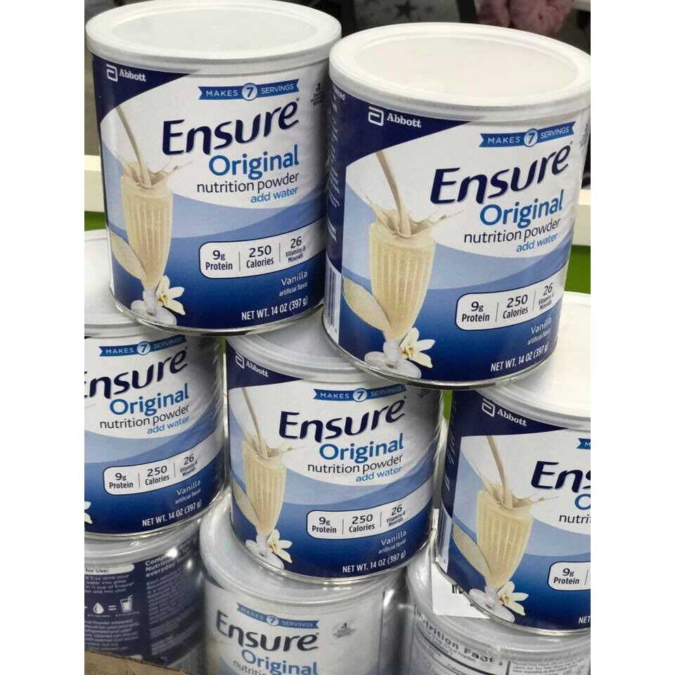 Sữa Ensure bột Mỹ 397g