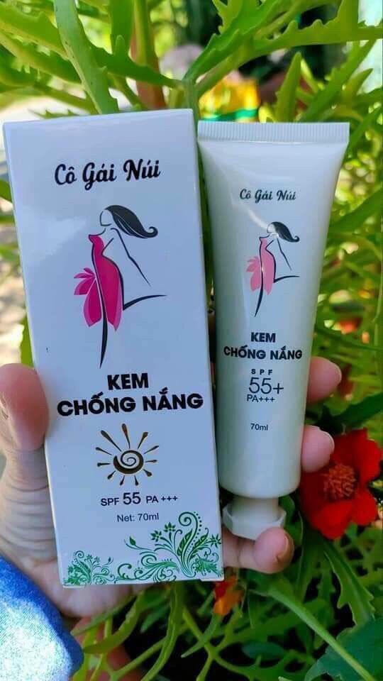 Kem chống nắng cô gái núi