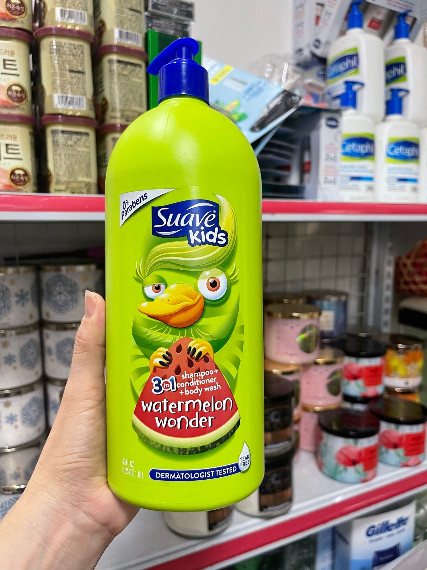 SỮA TẮM SUAVE KIDS CỦA MỸ 1.18 LIT