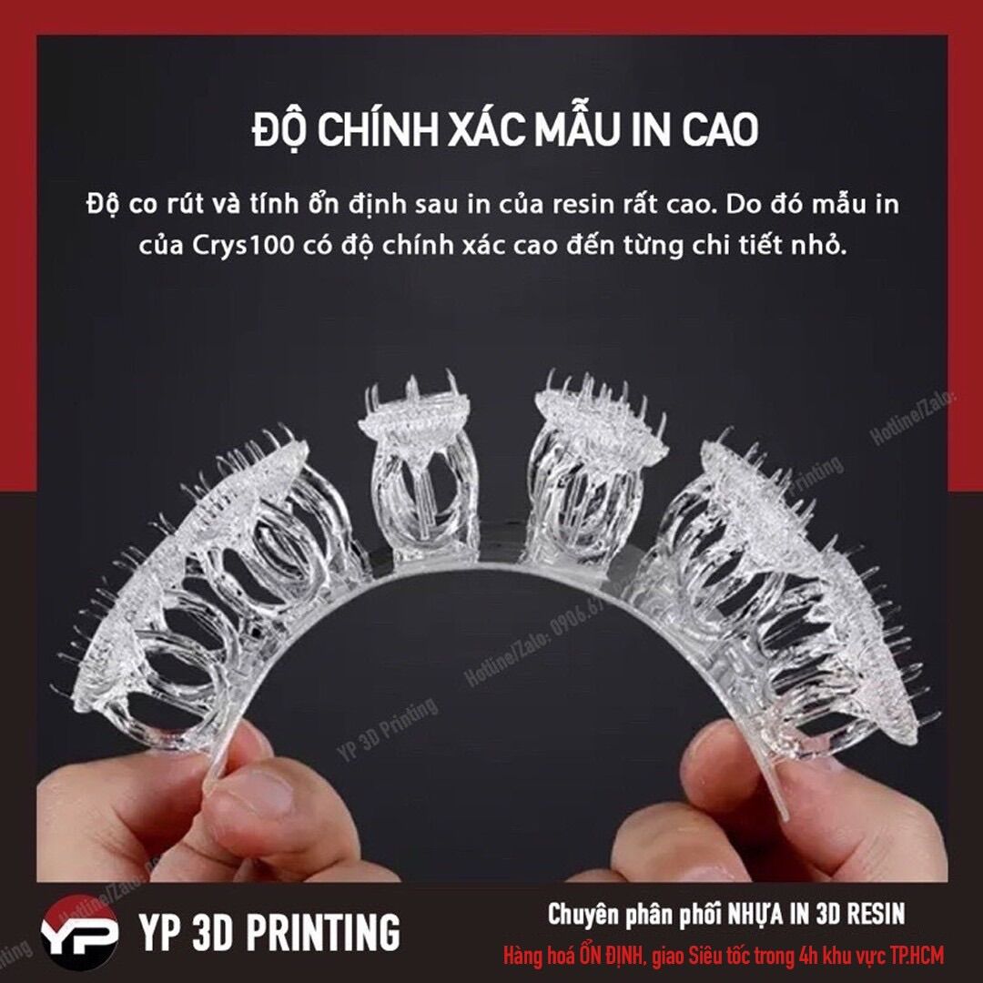 Nhựa in 3D Resin UV - MAGFORMS Crys100 1000ml