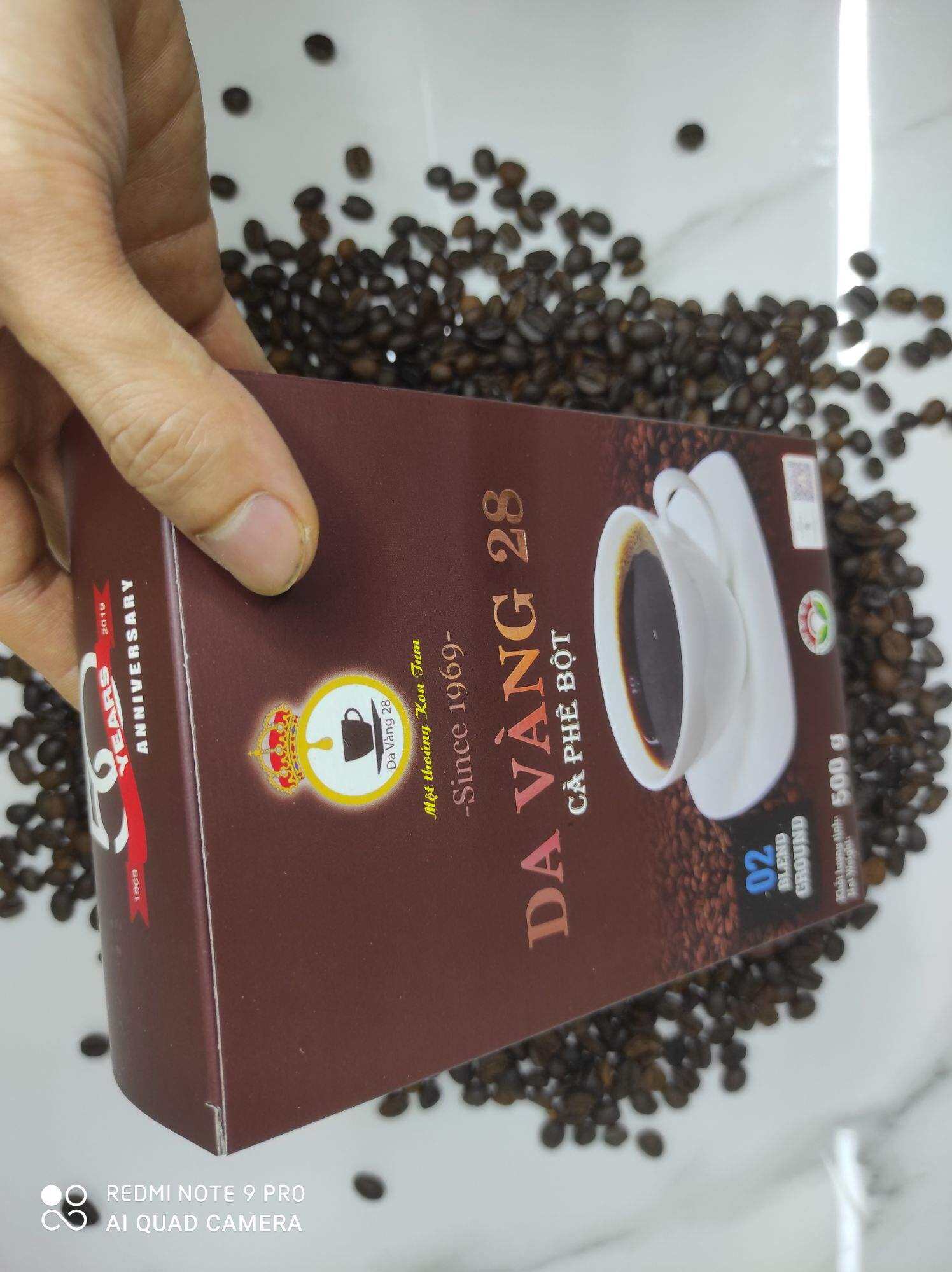 Cà Phê Bột Rang củi DA VÀNG 28